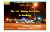 Current Mining Activities In Myanmar
