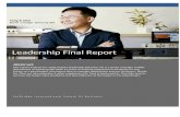 Report about Leadership In Samsung SDI