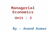 Managerial economics unit 2