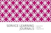 Service learning journals edf2085