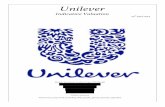 Indicative Valuation of Unilever NV and PLC