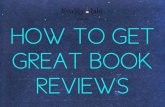 How to get great book reviews