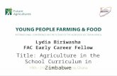 Biriwasha Agriculture in the school curriculum in Zimbabwe