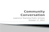 LTPS Community Conversation Oct 17 2011