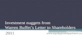 Warren buffet’s letter to shareholders 2011