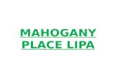 Pictures og mahogany place lipa
