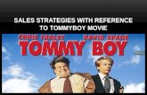 Sales strategies with reference to tommyboy movie