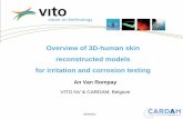 Overview of 3D-human skin reconstructed models for irritation and corrosion testing by An Van Rompay