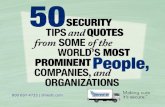 50 Security Tips – Part 2