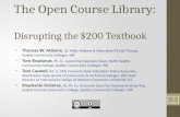 The Open Course Library: Disrupting the $200 Textbook