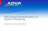 OFC/NFOEC: GPU-based Parallelization of System Modeling