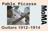 Picasso guitars 1912  1914 MOMA