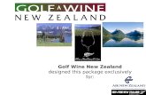 Golf Wine New Zealand