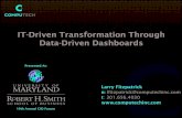 Presentation on Data-driven Dashboards