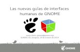 Las nuevas Guias para Interfaces Humanas de GNOME