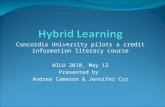 Hybrid Learning Wilu 2010