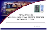 Advantages of Wireless Industrial Remote Control Switching Systems