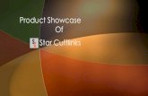 Star Cufflinks Product Showcase