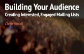 Building Your Audience