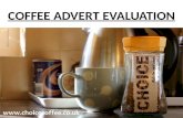 Coffee advert evaluation