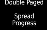Double paged spread progress