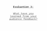 Evaluation 3 Blog Presentation