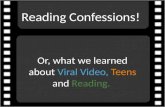 Reading confessions!