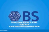 Recurring Billing & CRM Platform