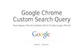Google chrome custom search query presentation