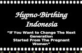 Profile tranner hypnobirthing indonesia