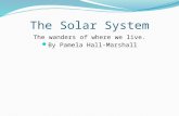 The solar system  - the wanders of where we live by pamela Hall Marshall.