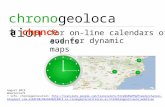 Chronogeolocation: a chance to make dynamic maps