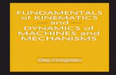 Dynamics of machines and mechanisms