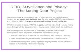 RFID, Surveillance and Privacy: The Sorting Door Project