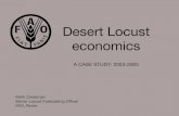 Desert Locust economics: 2003-05 case study