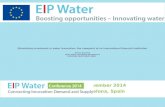 EIB: Stimulating Investment in water innovation