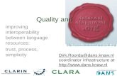 2010 CLARA Nijmegen - Data Seal of Approval tutorial