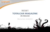 Totalcar Magazine media offer 2013