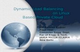 Dynamic Load balancing Linux private Cloud (DRS)