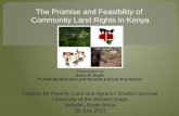 The Promise and Feasibility of Realizing Community Land Rights in Kenya