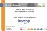 Practical ways to win more corporate meetings booking_David Hackett