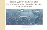 Water supply and enviromental sanitation in child heath - Kenya
