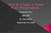 How To Create A Power Point Presentation