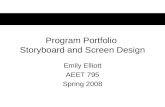 Program Portfolio Storyboard