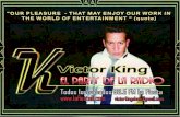 VICTOR KING - "LA FIESTA - 98,5" LATIN MUSIC