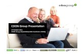 CDON Group Corporate presentation 2011