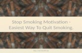 Net wealth   stop smoking motivation - easiest way to quit.