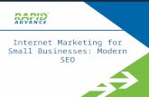 Internet Marketing for Small Businesses: Modern SEO