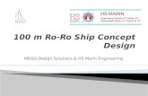 100 m ro ro ship concept design
