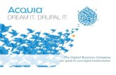 Acquia, The Digital Business Optimization Company